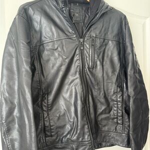 Calvin Klein Faux Leather Jacket